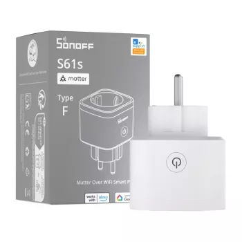 SONOFF S61s Matter ulkopistorasia Wi-Fi:n kautta