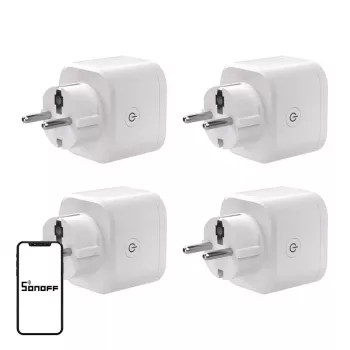SONOFF S61s Matter ulkopistorasia Wi-Fi:n kautta, 4 kpl:n pakkaus