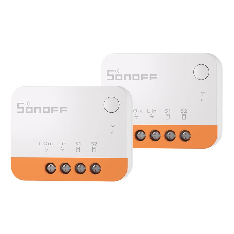 Sonoff ZBMINIL2 älykäs ZigBee-minikytkin (2 kpl:n pakkaus)