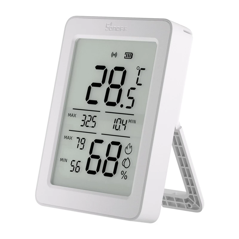 SONOFF ZigBee SNZB-02DR2 lämpötila- ja kosteusanturi, 2 kpl:n pakkaus