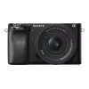 Sony Alpha 6100A ILCE6100AKB.CEC järjestelmäkamera E PZ 16–50mm OSS II -objektiivilla, musta