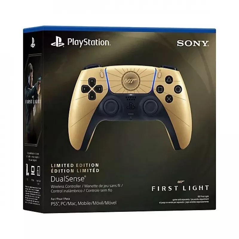 Sony DualSense langaton ohjain, 007 First Light Edition