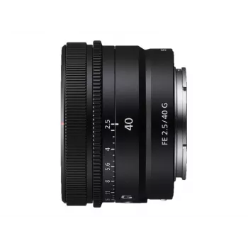 Sony FE 40mm f/2.5 G kinovastaava kiinteäpolttoväliobjektiivi (SEL40F25GB.SYX)