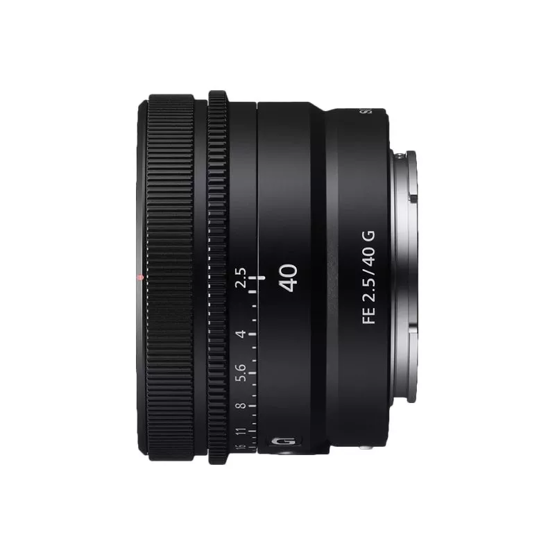 Sony FE 40mm f/2.5 G kinovastaava kiinteäpolttoväliobjektiivi (SEL40F25GB.SYX)