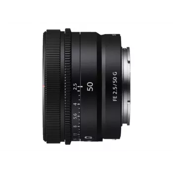 Sony FE 50mm f/2.5 G objektiivi