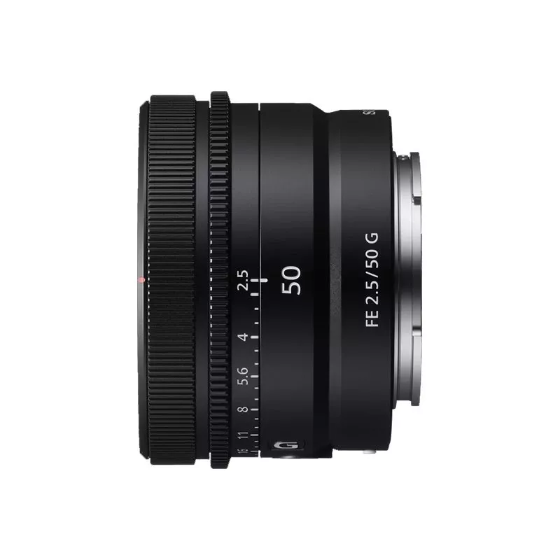Sony FE 50mm f/2.5 G objektiivi