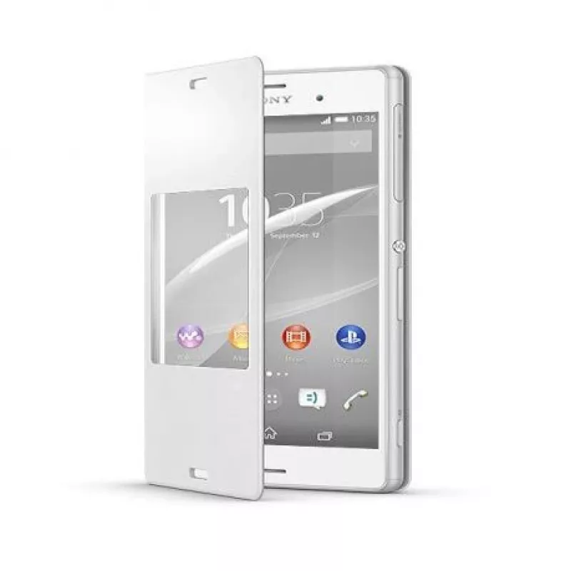 Sony Flip Cover Xperia Z3 D6603 SCR24 valkoinen