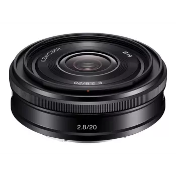 Sony SEL20F28B.SYX E-Mount 20mm f/2.8 kiinteäpolttoväli (musta)