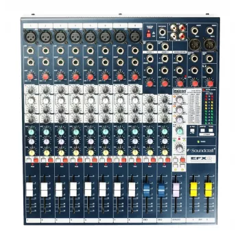 Soundcraft EFX8 analoginen mikseri efektiProsessorilla