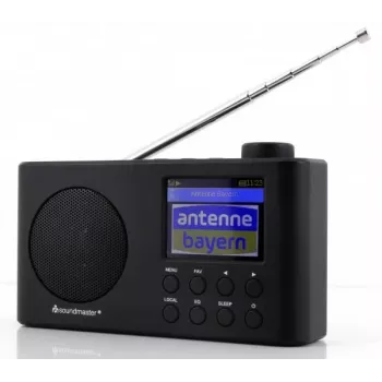 Soundmaster IR6500SW kannettava digitaaliradio internet/DAB+/FM WLAN Bluetooth