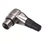 Soundsation GO-LINK SXLR034F-B 3-napainen XLR-liitin, juotosliitäntä, musta, 25 kpl:n pakkaus