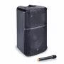 Soundsation Provibe 10AIR aktiivinen 10 tuuman 2-tie PA-kaiutin Bluetoothilla ja USB-MP3-soittimella, 300W RMS, musta