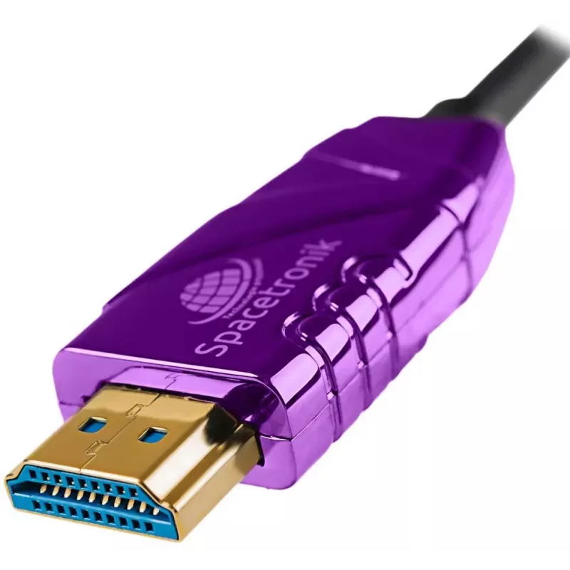 Spacetronik SH-OX400 HDMI 2.0b aktiivinen optinen kaapeli 40m musta
