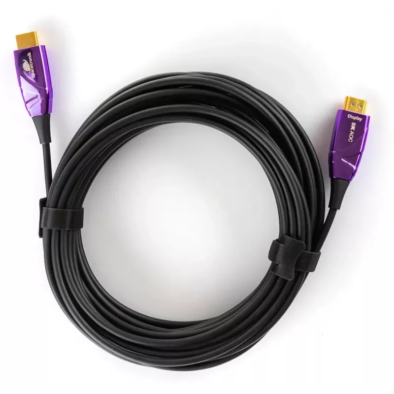 Spacetronik SH-OX400 HDMI 2.0b aktiivinen optinen kaapeli 40m musta