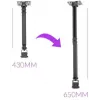 Spacetronik SPA-P01B universaali projektoriteline 2-in-1 katto/seini, 15 kg, teräs, musta
