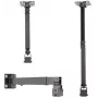 Spacetronik SPA-P01B universaali projektoriteline 2-in-1 katto/seini, 15 kg, teräs, musta