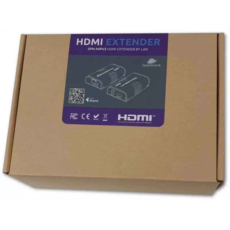 SPACETRONIK SPH-HIPv4 HDMI-over-IP-vastaanotin Multicast RX