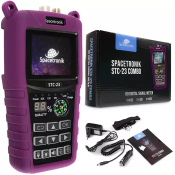 Spacetronik STC-23 VF6800 Combo DVB-S2+T2/C satelliittimittari