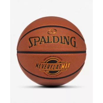 Spalding Neverflat Max sisä-/ulkokoripallo, ruskea
