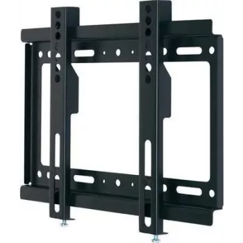 SpeaKa Professional 1089871 jäykkä seinäteline 23-42 tuuman televisioille enintään 30 kg, VESA 200x200, musta
