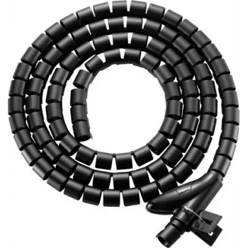 SpeaKa Professional kaapelinsuojasukka polyeteeni (PE) musta joustava (Ø x L) 15 mm x 1 m 1 kpl SP-13402964