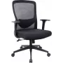SpeaKa Professional ergonominen toimistotyötuoli SP-14124760 SP-MOC-002 musta mesh