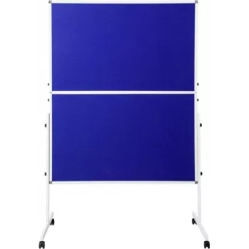 SpeaKa Professional esittelyseinä SP-PB-B01 sininen huopa 1250 x 1850 mm taitettava rullilla kaksipuolinen SP-12058196