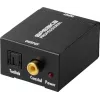 SpeaKa Professional SP-ATDAC-100 AV-muunnin, RCA - Toslink ja koaksiaalinen digitaalinen SP-13904368