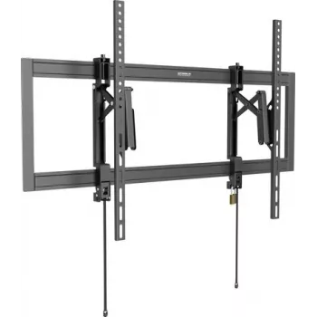 SpeaKa Professional SP-TVM-1500 Full-Motion TV-seinäteline 55-105 tuuman näytöille, 60 kg, VESA 200x200 - 900x600, kallistus ja kääntö, varkaussyöjä, musta