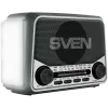 Kaiutin SVEN SRP-150, harmaa (3W, Bluetooth, FM/AM/SW, USB, microSD, taskulamppu, akku)