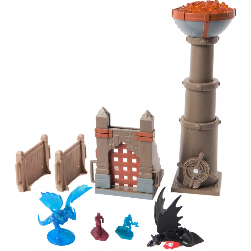 SPINMASTER How to Train Your Dragon - Dragon Arena: Torch Tower -leikkisarja