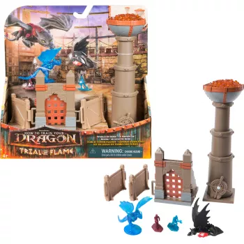 SPINMASTER How to Train Your Dragon - Dragon Arena: Torch Tower -leikkisarja