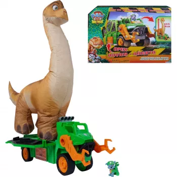 SPINMASTER Paw Patrol Dino Rescue Rockyn Megasaurus -kuljetusajoneuvo