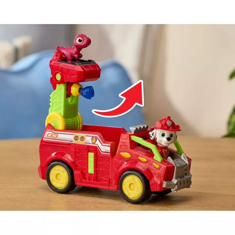 SPINMASTER Paw Patrol: The Dino Movie - Marshallin dino-palopaloauto