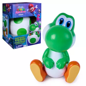 SPINMASTER Super Mario Galaxy Film - Hatchin' Yoshi pehmolelu