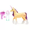 SPINMASTER Unicorn Academy - yksisarvinen Leaf (28 cm, aito harja ja häntä, irrotettava suitset, satula ja harja)
