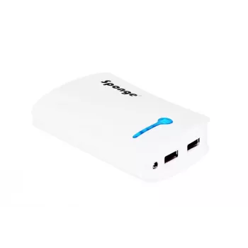 Sponge Power Bank Energy 8400 valkoinen
