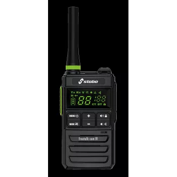 stabo freetalk com III PMR446 käsiraadio tuplapakkaus (20262)