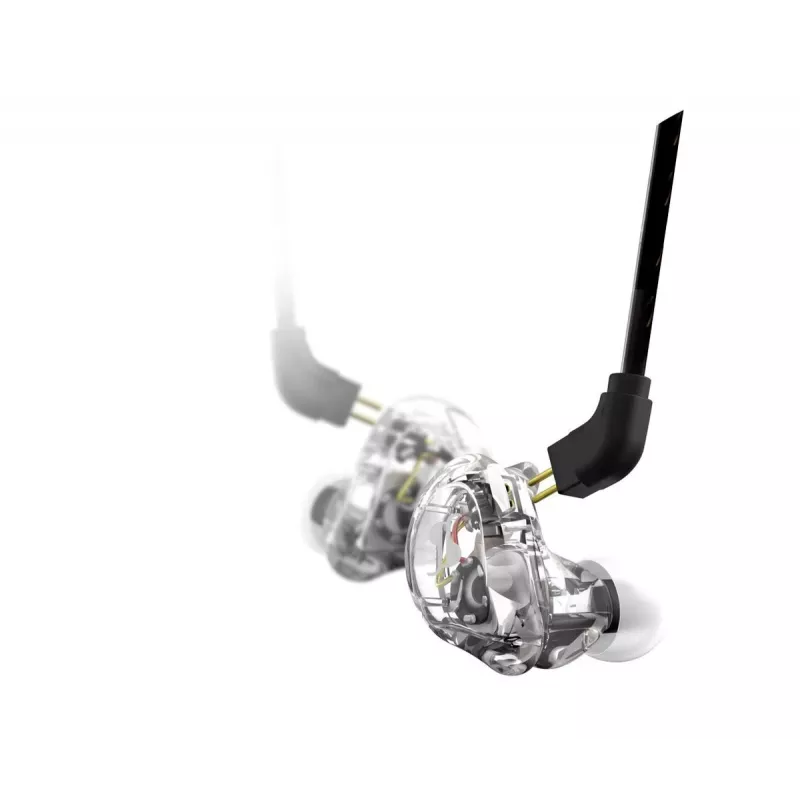 Stagg SPM-235 TR in-ear-monitorit, läpinäkyvä, irrotettava kaapeli, dynaamiset elementit
