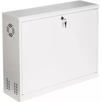 STALFLEX CR19-3U-180-W 19 tuuman 3U seinäkotelo, valkoinen, 180 mm syvyys