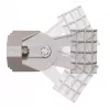 STALFLEX Mini Bracket LOCO - yleiskiinnike seinälle/mastoon Ubiquiti NanoStation Loco / MikroTik SXT