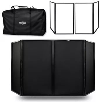 STAND4ME DJ PARAWAN COMPACT BK SET 4-paneelinen DJ-julkisivu musta