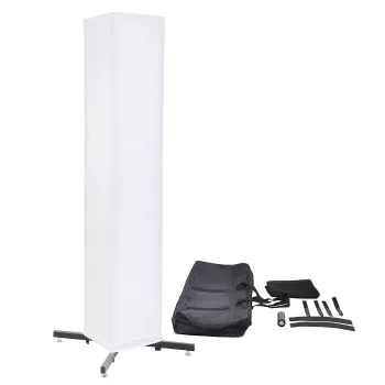 STAND4ME TOWER SET liikuteltava niskatuki - musta teräs modulaarinen valoteline