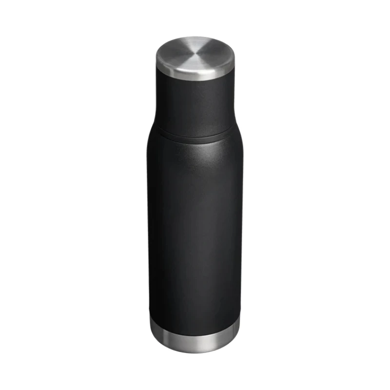 STANLEY Adventure To-Go vakuumieristetty termospullo 0,75L mattamusta