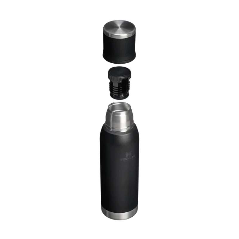 STANLEY Adventure To-Go vakuumieristetty termospullo 0,75L mattamusta