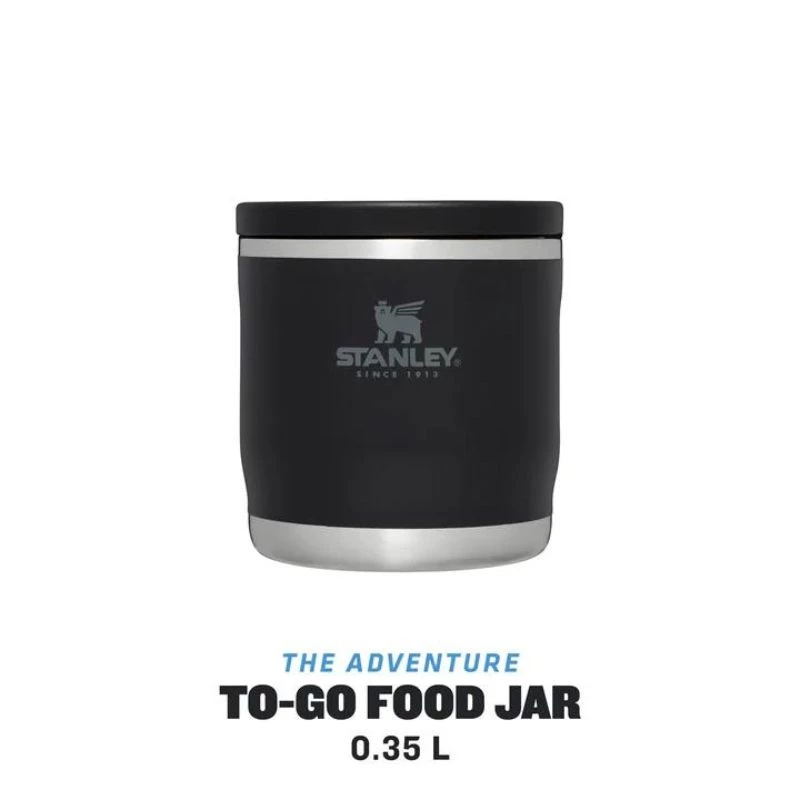 STANLEY Adventure To-Go vakuumieristetty ruokasäiliö 0,35L musta