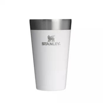 STANLEY The Stacking Tumbler oluttuoppi 0,47L kiiltävä valkoinen
