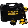 STANLEY Akkukäyttöinen iskuporakone (SFMCD716D1T-QW), 18V (Musta/Keltainen, Li-Ion-akku 2.0Ah, Pro-Stack Case)