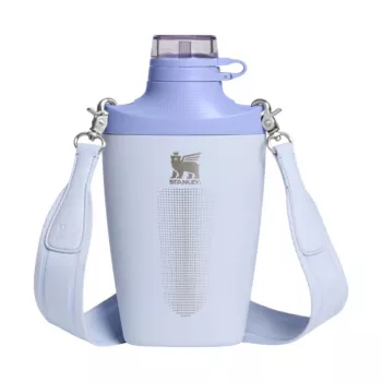 STANLEY Cross Bottle 0,68L termospullo olkahihnalla, vaaleansininen
