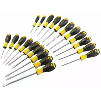 STANLEY Essential ruuvimeisselisarja 20-osainen